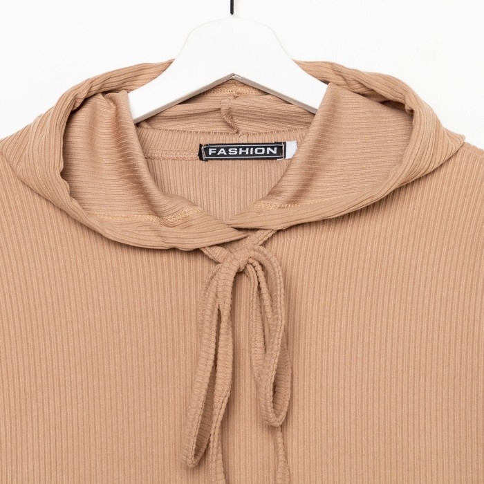 Костюм женский (толстовка/легинсы), цвет кофе, размер 48 Костюм женский (толстовка/легинсы), цвет кофе, размер 48