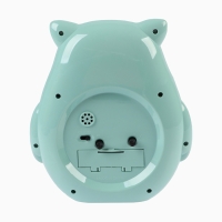 Часы - будильник настольные "Совушка", дискретный ход, циферблат d-11 см, 14.5 х 16 см, АА