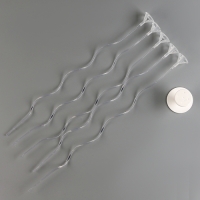 Набор &laquo;ВОЛНА&raquo;, палочка+держатель+подставка, набор 5 шт., белый