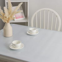 Термоскатерть без основы с тиснением Доляна &laquo;Жидкое стекло&raquo;, ширина 80 см, толщина 2 мм, длина 120 см