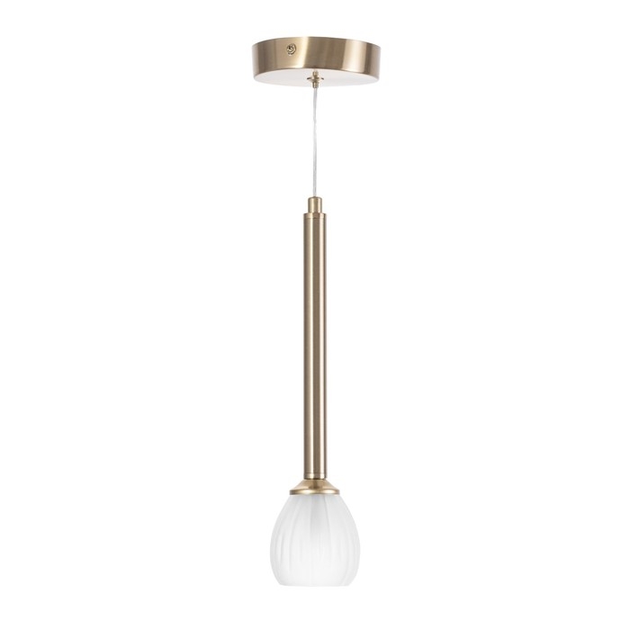 Светильник "Жаклин" 1х3Вт G4 Бронза 20х20х180см