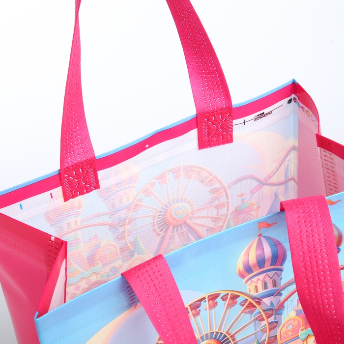 Сумка детская без застёжки, цвет розовый Сумка детская без застёжки, цвет розовый