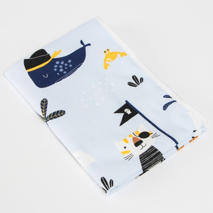 Пеленка на непромокаемой основе, 50х70 см &laquo;Пираты&raquo;