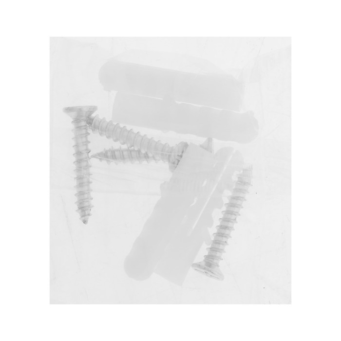 Зеркалодержатель ТУНДРА , d=25 мм, без сверления, цвет золото, пластик, 4 шт.