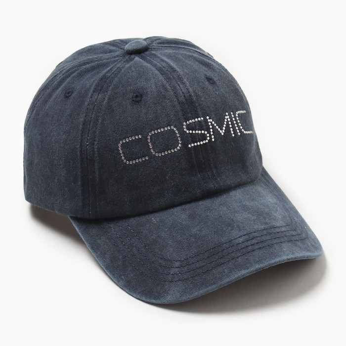 Кепка женская со стразами MIST Cosmic, синий, р. 56-58 Кепка женская со стразами MIST Cosmic, синий, р. 56-58