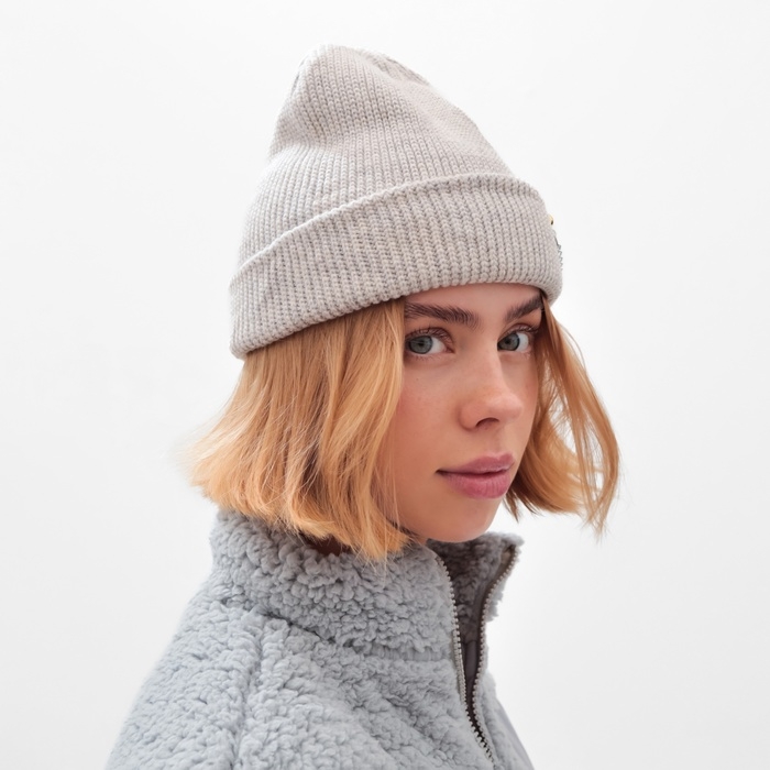 Шапка женская MINAKU, цвет серый, р-р 56-58 Шапка женская MINAKU, цвет серый, р-р 56-58