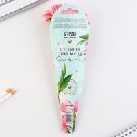 Ручка прикол шариковая синяя паста «Розовая гербера» подарочная на 8 марта Ручка прикол шариковая синяя паста «Розовая гербера» подарочная на 8 марта