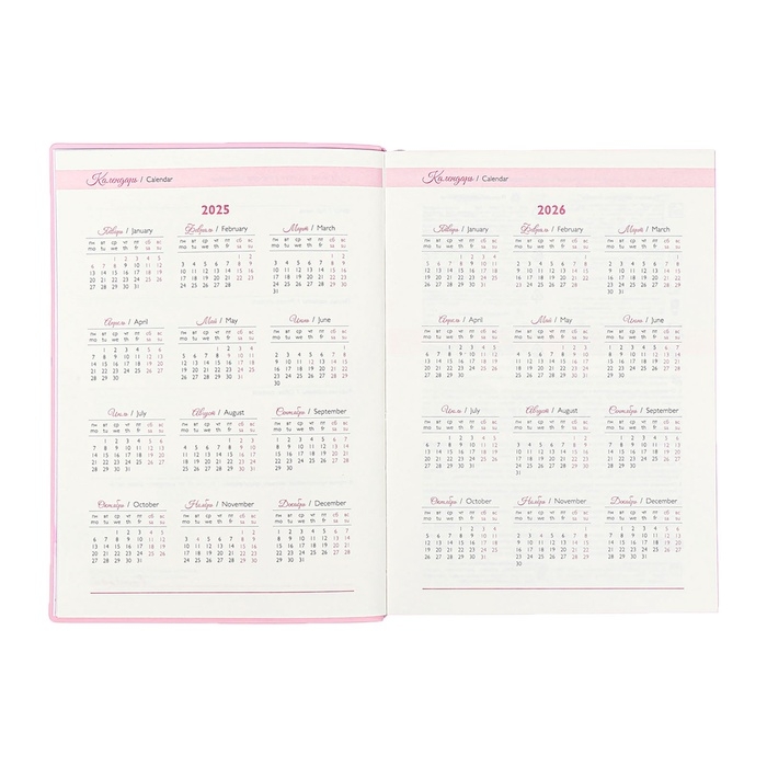 Ежедневник датир 2025г А6+ 176л ESCALADA САКУРА, мяг обл, иск кожа, тис ф, кр бл 70г/м2 Ежедневник датир 2025г А6+ 176л ESCALADA САКУРА, мяг обл, иск кожа, тис ф, кр бл 70г/м2