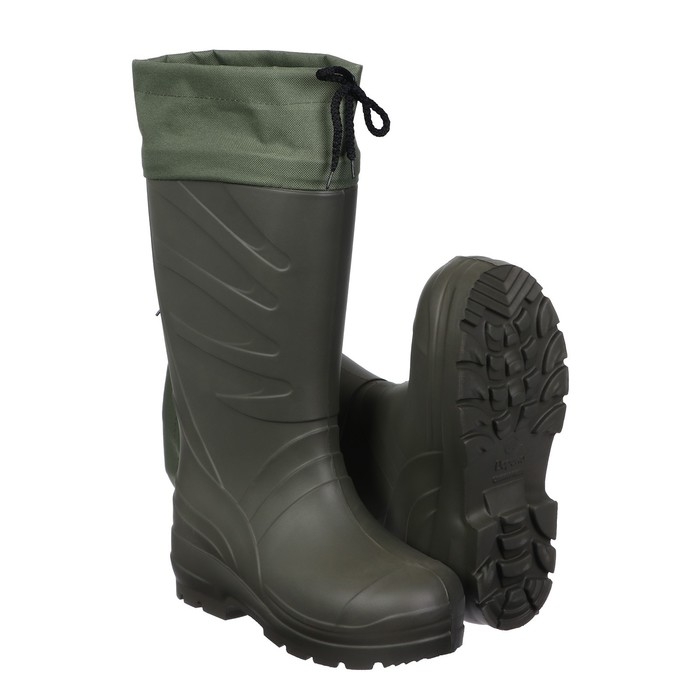 Сапоги мужские из ЭВА с надставкой и утеплителем, до -30&deg;С, размер 44-45, цвет оливковый