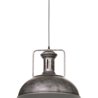 Светильник William 1х40Вт Е27 пр-1м черный/серебро 40х40х35см