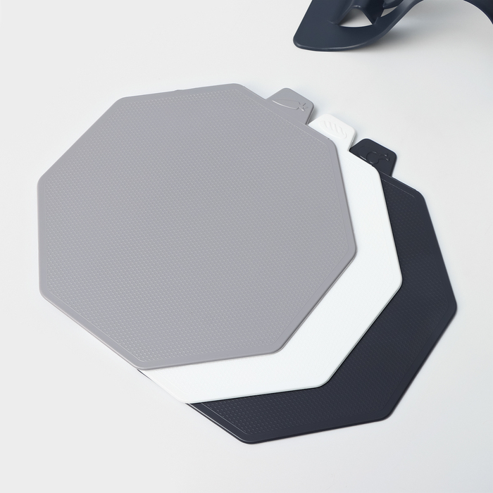 Набор досок разделочных &laquo;Уют&raquo;, 3 доски, подставка