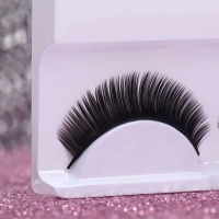 Ресницы накладные &laquo;Волшебный взгляд&raquo;, 11 мм, без клея, цвет чёрный