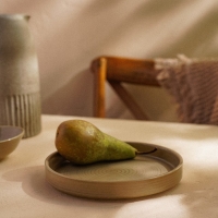 Тарелка обеденная фарфоровая SL Home &laquo;Песчаный бриз&raquo;, d=21 см, цвет бежевый