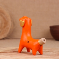 Абашевская игрушка "Собачка", 11х5х12 см, Кукушкин И.И. Абашевская игрушка "Собачка", 11х5х12 см, Кукушкин И.И.