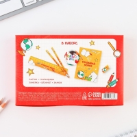 Подарочный набор на выпускной «Лучший выпускник» блокнот,ластик, 2 карандаша HB, значок,линейка Подарочный набор на выпускной «Лучший выпускник» блокнот,ластик, 2 карандаша HB, значок,линейка