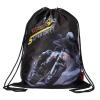 Рюкзак каркасный 35 х 26 х 14 см, Across HK22, наполнение: мешок, пенал, синий HK22-4