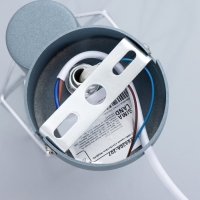 Бра с переключателем на проводе "Виола" Е14 40Вт синий 13х10х18см