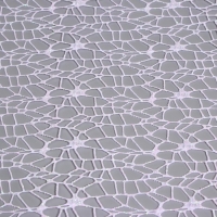 Упаковка для цветов "Паутинка с глиттером" белая 48 см х 4,5 м