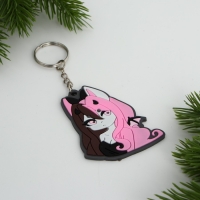 Брелок для ключей , резиновый, аниме «Чиби», 6,2 х 5,3 см Брелок для ключей , резиновый, аниме «Чиби», 6,2 х 5,3 см