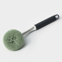 Щётка для мытья посуды с пластиковой губкой Raccoon Breeze, 30&times;6 см