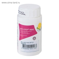 Дезинфицирующее средство &laquo;Део-Хлор люкс&raquo;, лимон, 25 таблеток по 3,4 г