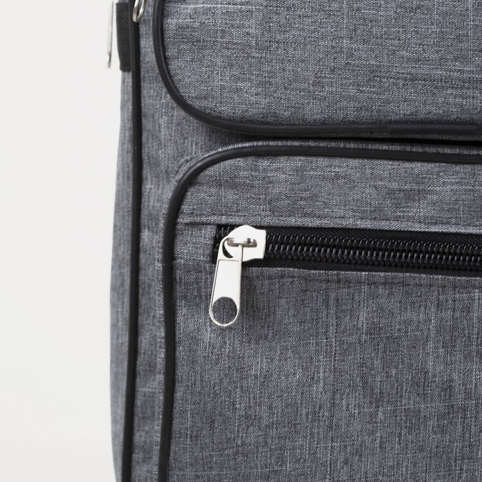 Сумка мужская &laquo;ЗФТС&raquo;, цвет серый