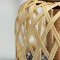 Настольная лампа "Изза" Е27 15Вт 21,5х21,5х31 см RISALUX Настольная лампа "Изза" Е27 15Вт 21,5х21,5х31 см RISALUX