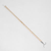 Съемник для одежды L=100, вилка 8×6, труба дерево,, цвет бежевый Съемник для одежды L=100, вилка 8×6, труба дерево,, цвет бежевый