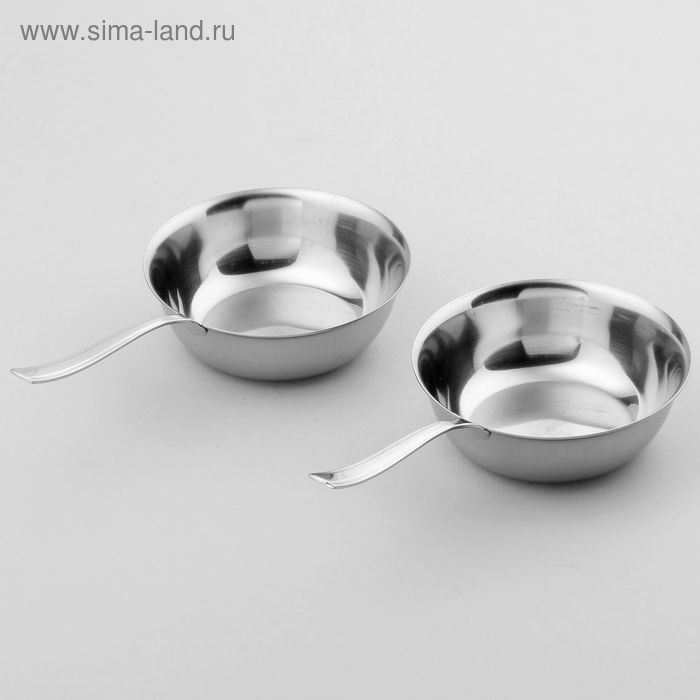 Набор кокотниц больших &laquo;Универсал&raquo;, 2 предмета: 150 мл, толщина 2 мм, на подвесе