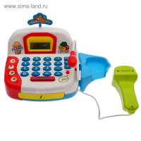 Игровой набор &laquo;Касса&raquo; с продуктовой корзинкой