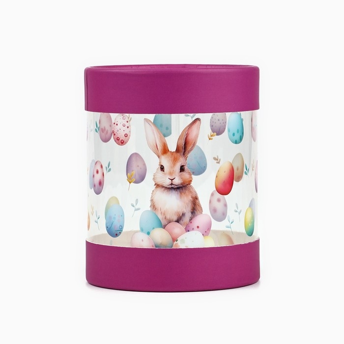 Коробка подарочная «Счастливой Пасхи», 10 х 11 см Коробка подарочная «Счастливой Пасхи», 10 х 11 см