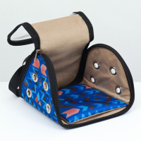 Сумка - переноска для животных "Мини" 25 х 21 х 16 см, микс цветов Сумка - переноска для животных "Мини" 25 х 21 х 16 см, микс цветов