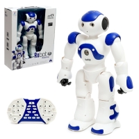 Робот радиоуправляемый «Хантер», световые и звуковые эффекты, работает от аккумулятора, цвет синий Робот радиоуправляемый «Хантер», световые и звуковые эффекты, работает от аккумулятора, цвет синий