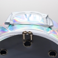 Рюкзак круглый для переноски животных, прозрачный, 26 см, серый Рюкзак круглый для переноски животных, прозрачный, 26 см, серый