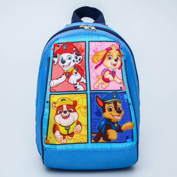 Рюкзак детский, отдел на молнии, 20 х 13 х 26 см Рюкзак детский, отдел на молнии, 20 х 13 х 26 см "Спасатели", Щенячий патруль