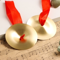 Музыкальный инструмент Тарелки ручные Music Life 9 см Музыкальный инструмент Тарелки ручные Music Life 9 см