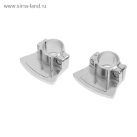 Полкодержатель односторонний R-61 d-25 10/100 , набор 2 шт Полкодержатель односторонний R-61 d-25 10/100 , набор 2 шт