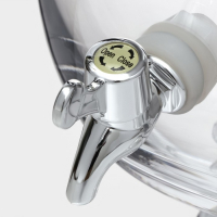 Диспенсер для напитков стеклянный &laquo;Фреш&raquo;, 6 л, 21&times;50 см