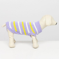 Свитер "Полоски", 2XL (ДС 41, ОШ 41, ОГ 36-60 см) Свитер "Полоски", 2XL (ДС 41, ОШ 41, ОГ 36-60 см)