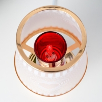 Аромасветильник сенсорный "Сердце" G9 35Вт золото 13х13х20 см RISALUX Аромасветильник сенсорный "Сердце" G9 35Вт золото 13х13х20 см RISALUX