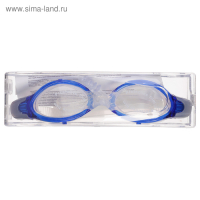 Очки для плавания ONLYTOP, беруши, цвета МИКС