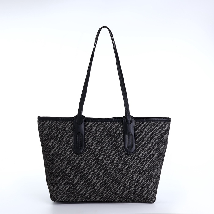 Сумка женская на молнии, средний размер, цвет чёрный Сумка женская на молнии, средний размер, цвет чёрный