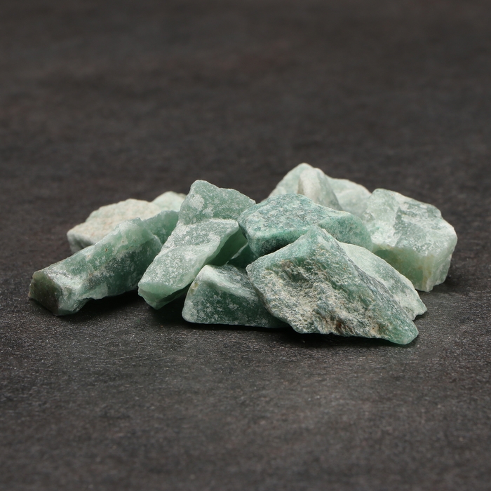 Набор для творчества "Жадеит колотый", кристаллы, фракция 2-3 см, 100 г