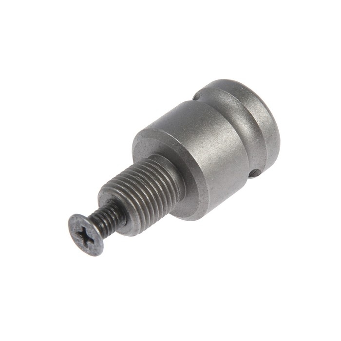 Адаптер для гайковерта ТУНДРА, CrV, с квадрата 1/2 Адаптер для гайковерта ТУНДРА, CrV, с квадрата 1/2" на резьбу 1/2", длина 35 мм