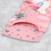 Конверт для денег &laquo;Не забывай верить в чудеса&raquo;, голография, 9.5 х 19.5 см