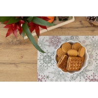 Салфетки новогодние на стол Доляна &laquo;Новый Год&raquo;, 4 шт, сервировочная, 45&times;30 см