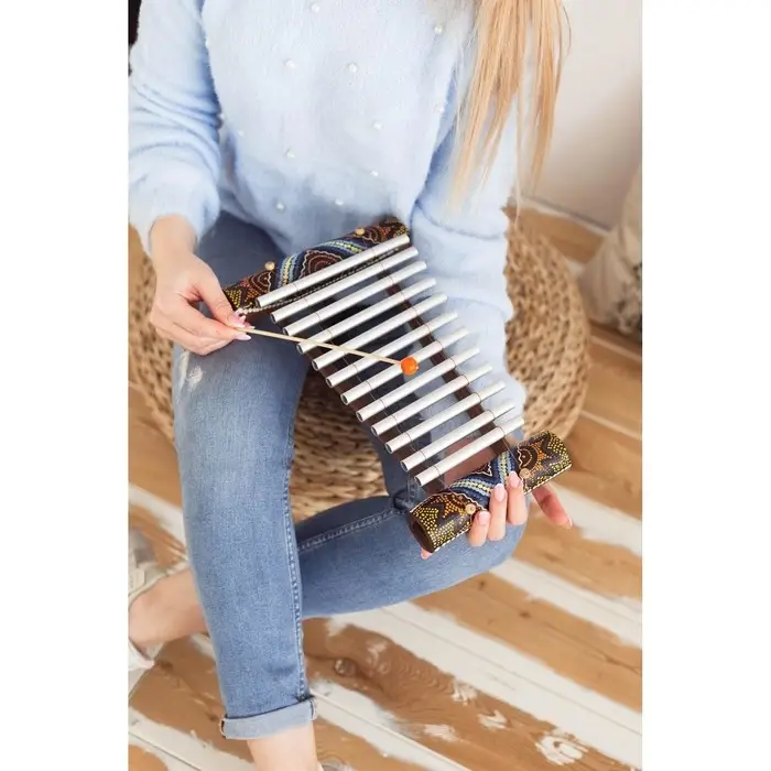 Сувенирный музыкальный инструмент "Ксилофон" МИКС 33,5х19,5х6 см