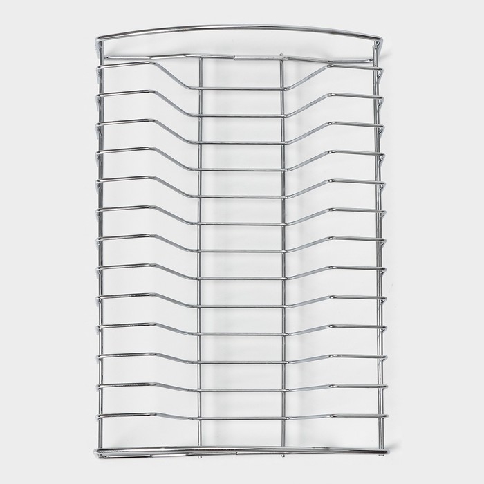 Сушилка для посуды Доляна, 28,5&times;20&times;10 см, хромированная