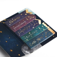 Стикеры закладки 5 шт., по 20 л. «Вселенная на твоей стороне», 5х8 см Стикеры закладки 5 шт., по 20 л. «Вселенная на твоей стороне», 5х8 см