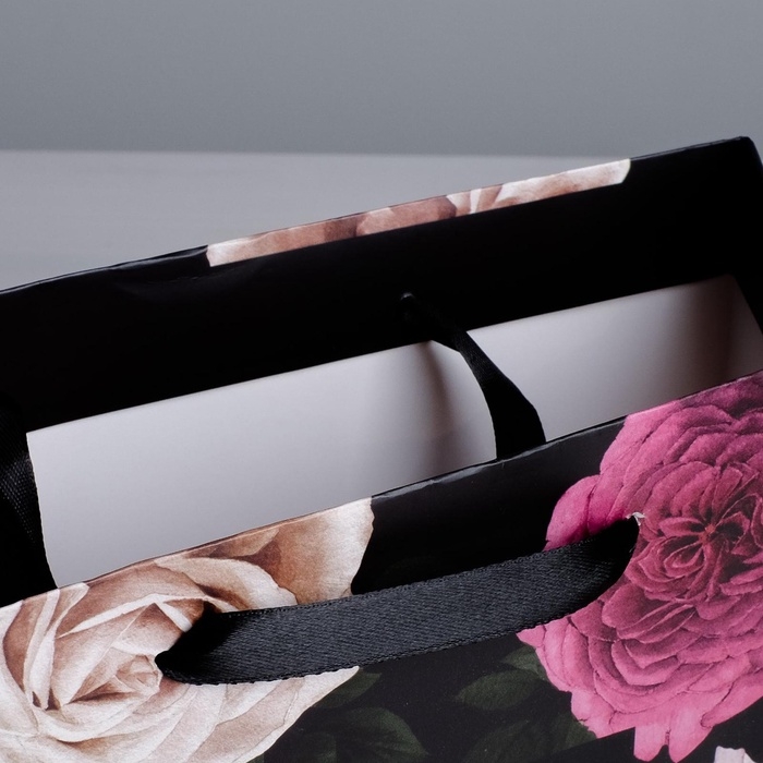 Пакет подарочный ламинированный горизонтальный, упаковка, &laquo;Для самой лучшей&raquo;, MS 23 х 18 х 8 см